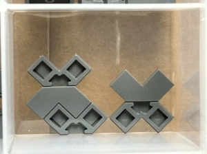 LEGO Parts - Azulejos gris azulado oscuro, faceta modificada 2 x 2 - No 27263 - Cantidad 5 - Imagen 1 de 1