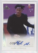 2021-22 Leaf Memories 1990 Base Auto Silver /10 Mark Mitchell #BA-MM1 Auto