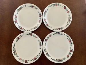 Corelle Birdhouse Decor Setof4 Dinner Plates 10+InchDiameter Made in USA JUL2020 - Picture 1 of 11