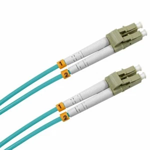 15 Meter Fiber, OM4 Multimode 50/125, Duplex, LC/LC - Picture 1 of 1