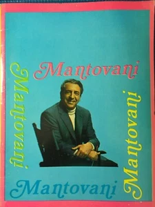 Mantovani Souvenir Program 13th North American Tour Classical Music - SIGNED - Picture 1 of 6