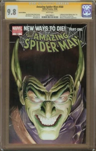 Amazing Spider-Man #568 Variant Edition CGC 9.8 Signature Series SS WILLEM DAFOE - Picture 1 of 2