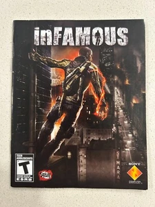 INFAMOUS - PLAYSTATION 3 PS3 - INSTRUCTION MANUAL - Picture 1 of 1