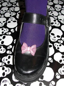 Big sparkly bow! shoe clips decoration clip on bows - Bild 1 von 6