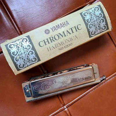 Yamaha Chromatic Harmonica No 1200 key of C Japan Vintage - Image 1 of 4