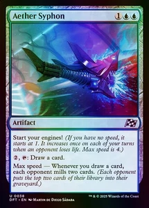 Lámina Aether Syphon Aetherdrift casi nueva MTG - Imagen 1 de 1
