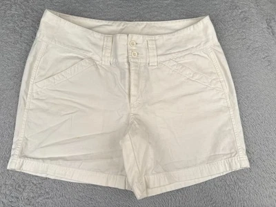 Pantalones Cortos The North Face Mujer 12 Blanco 100% Algodón Cavas Caminata Informal 32x6 LEER Foto 1 de 4