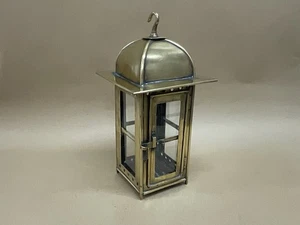 Antique Arts And Crafts Movement Brass Ceiling Lantern/Hall Lantern C1900 - Picture 1 of 8