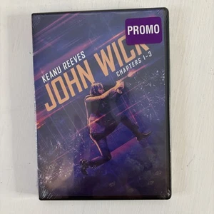 John Wick Chapters 1-4 DVDs Brand New And Sealed Promo copy - Picture 1 of 3