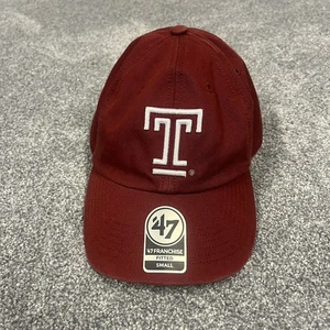 Temple University Eulen '47 Marke kirschrot weiß Hut tailliert klein - Bild 1 von 8