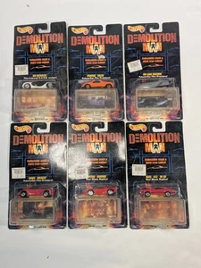 Lot Of (6) Different Hot Wheels Demolition Man Movie Cars Buick 442 See Pictures - Picture 1 of 14