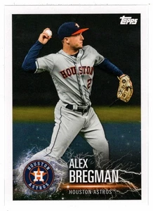 Alex Bregman - Eddie Rosario - 2019 Topps Stickers Baseball # 44 Mint - Picture 1 of 2
