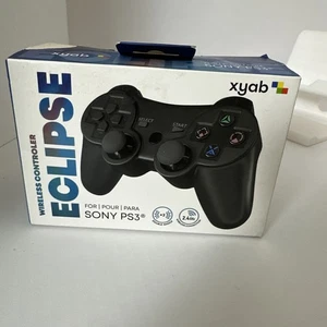 PS3 Wireless Bluetooth Controller ECLIPSE: Schwarz - Bild 1 von 2