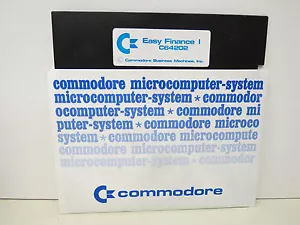 EASY FINANCE I DISK ONLY COMMODORE 64/128 Probado Funciona NUEVO EXCEDENTE DE FÁBRICA..#1 - Imagen 1 de 5