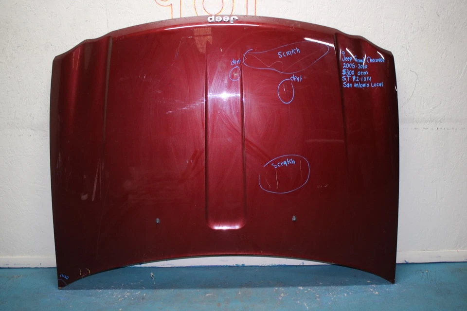 2005 2010 JEEP GRAND CHEROKEE FRONT HOOD OEM - Image 1 of 4