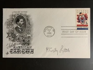 Frosty Little Signed FDC 1966 "A Salute to the American Circus" - Picture 1 of 1