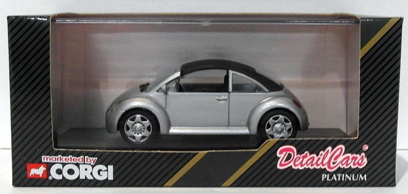 Detail Cars 1/43 Scale Diecast ART266 - 1994 Volkswagen Concept 1 S.Top - Silver - Image 1 of 1