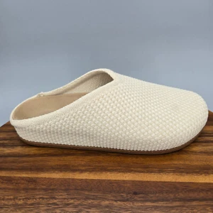 Zapatos zueco informales Rothy's para mujer 10 coco cáñamo sin cordones cómodos mulas - Imagen 1 de 8