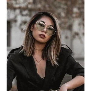 Gafas de sol Sloane Vester plateadas/verdes - Imagen 1 de 6
