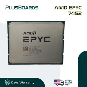 Procesador CPU servidor AMD EPYC 7452 2,35 GHz 32C 7002 serie 155 W 128 MB SP3 Roma - Imagen 1 de 5