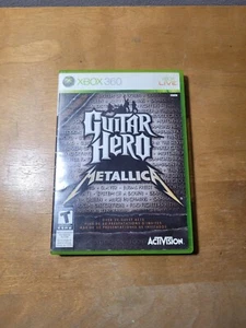 Guitar Hero : Metallica - Xbox 360 *EMPTY CASE* *NO GAME / MANUAL* - Picture 1 of 3