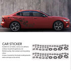 ?2Pcs Car Sticker Black Protection Colourfast Strong Adhesion Car Body Decal For