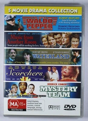Great Waldo Pepper Music From Another Room Waterland Scorchers Mystery Team DVD - image 1 of 2