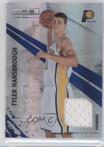 2010-11 Panini Rookies & Stars Longevity Sapphire Materials /25 Tyler Hansbrough