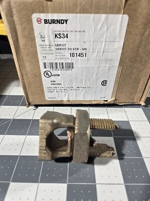 4x Burndy KS34 Split Bolt - Image 1 of 2