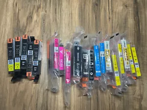 5 genuine Canon 251 cartridge plus 14 Compatible 251 cartridge Printer Ink - Picture 1 of 6