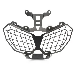 Headlight Guard Grill Protector Motor Fit Honda CRF1000L Africa Twin 16-18 Black - Picture 1 of 9