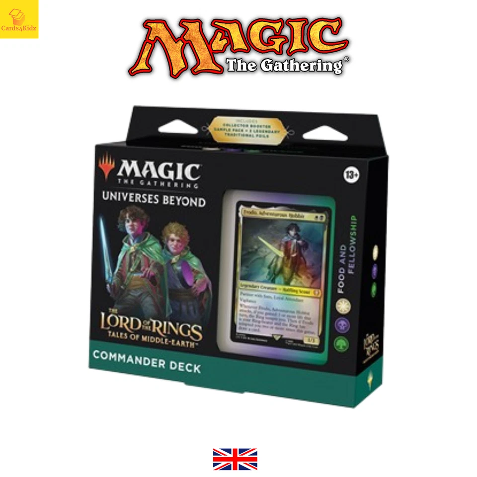 MTG Lord Of The Rings Food And Fellowship Commander Deck New English - Image 1 of 1