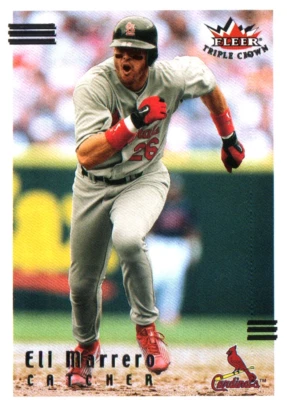 Eli Marrero C Cardinals Fleer Skybox Baseball Card #193 2002 - Image 1 of 2
