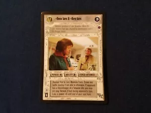 Star Wars CCG Reflections II 2 Owen Lars & Beru Lars - Foto 1 di 1