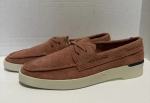 Sperry x John Legend Mens Legend Boat Rust Boat Shoes Size 10.5 Pink - Picture 1 of 14