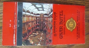 CIUDAD DE MEXICO MATCHBOOK MATCHCOVER: GRAN HOTEL -F - Picture 1 of 2