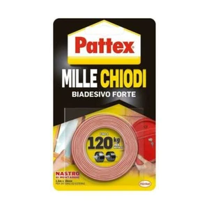 Nastro Biadesivo PATTEX Millechiodi Extra Forte Fissaggio Senza Chiodi 120 KG - Foto 1 di 5
