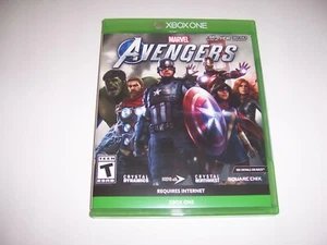 Repuesto Caja Original Estuche Xbox One XB1 MARVEL AVENGERS *SIN DISCO* - Imagen 1 de 2