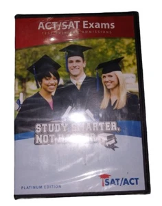 SAT/ACT Exams Test Prep and Admissions: Platinum Edition Software Sealed - Picture 1 of 2