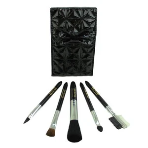 Make Up Brush Set Body Collection Cosmetic Bag Case Eye Shadow Foundation 5pc - Picture 1 of 6