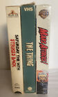 Vintage Horror VHS Movie Lot- The Thing, MARS Attacks, Saturday The 14th