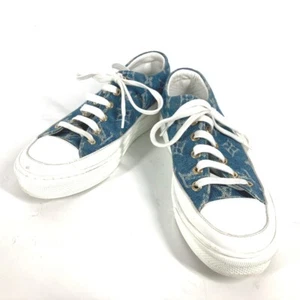 LOUIS VUITTON MonogramDenim Shoes Shoe Laces sneakers MonogramDenim blue - Picture 1 of 16