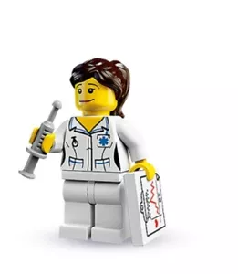 LEGO Nurse Minifigure 8683 Series 1 New Sealed - Picture 1 of 1