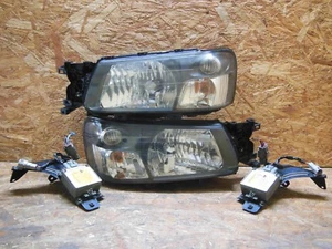 02 2005 JDM SUBARU FORESTER SG5 X20 HID HEADLIGHT SET RARE ITEM FACTORY OEM - Picture 1 of 1