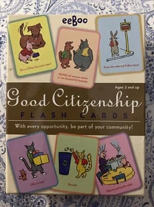 Anthropologie Bonne Citoyenneté Cartes Flash par EeBoo Enseigne Compétences Sociales Cadeau - Photo 1/6