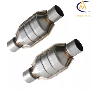 2×2.5" Universal Catalytic Converter 83166 For Chevy Silverado 1500 GMC OBD III - Bild 1 von 12