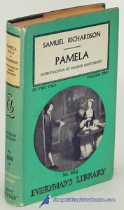 Pamela by Samuel RICHARDSON Vol. 2 only: NF Everyman's Library HC/VG+ DJ 89350 - Picture 1 of 1
