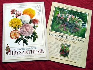 Jardins de France. 2 bulletins de 16 pages. Chrysanthème. Terrasses et balcons. - Picture 1 of 1