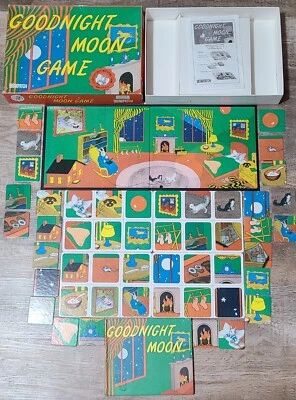 Goodnight Moon Game & Book Lot Briarpatch Memory Matching Early Childhood 2 to 6 - Image 1 of 4