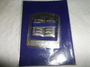 New Book Mark Bible Book Page Marker Silver Tone - Picture 1 of 2